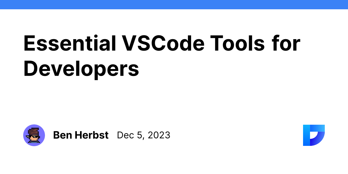Essential VSCode Tools for Developers